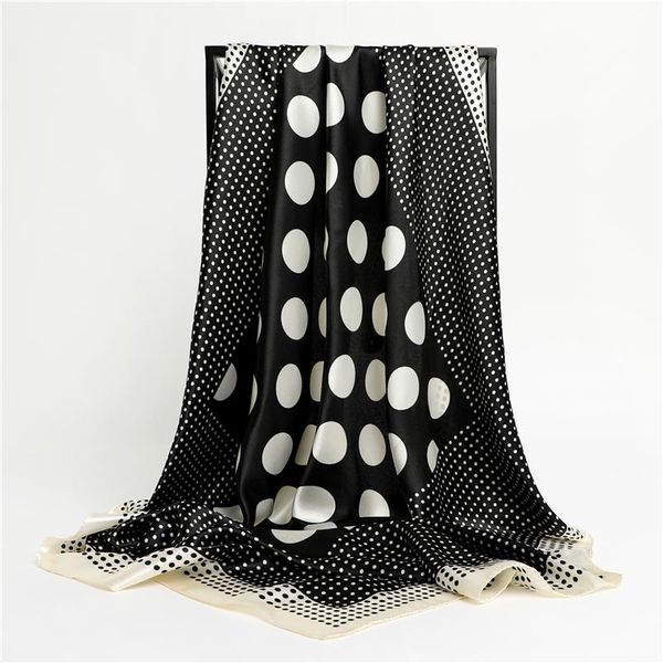 scarves dot print silk scarf square women bandana vintage hair band fashion neckerchief female head wraps ladies shawls pashmina hijab, Blue;gray
scarves dot print silk scarf square women bandana vintage hair band fashion neckerchief female head wraps ladies shawls pashmina hijab, Blue;gray