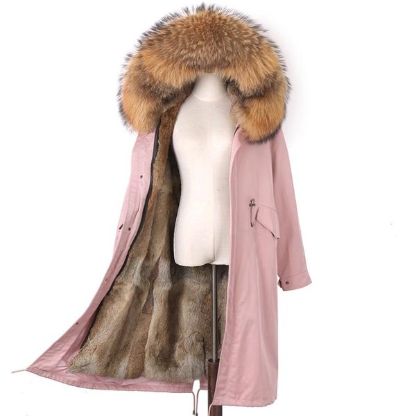 women's fur & faux 2021fashion lining hooded x-long coat parkas outwear army green large raccoon collar 7xl winter jacket, Black
women's fur & faux 2021fashion lining hooded x-long coat parkas outwear army green large raccoon collar 7xl winter jacket, Black