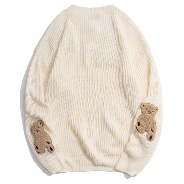 new patch 2021 bear print cartoon knitted sweaters harajuku sweater pullover men winter retro oversized couple streetwear 4da1, White;black
new patch 2021 bear print cartoon knitted sweaters harajuku sweater pullover men winter retro oversized couple streetwear 4da1, White;black