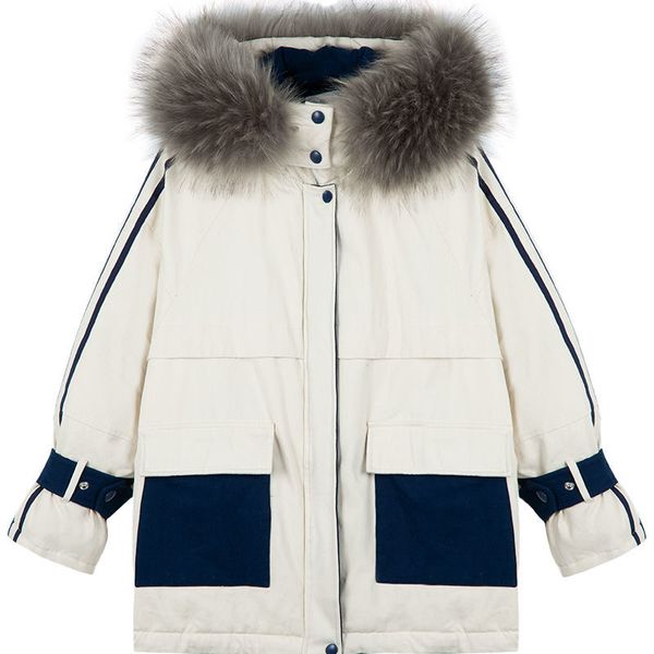 winter women hooded parkas coat vintage fashion fur collar warm cotton down jacket female loose thicken winter outwears, Black;brown
winter women hooded parkas coat vintage fashion fur collar warm cotton down jacket female loose thicken winter outwears, Black;brown