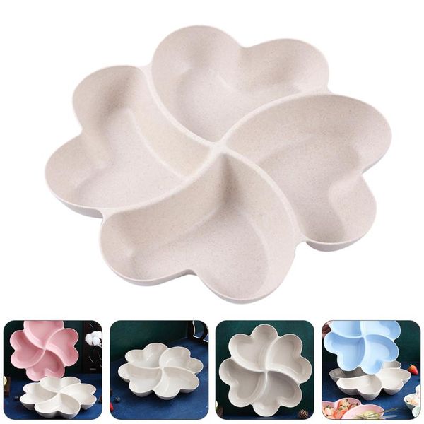 dishes & plates 1pc multi-grid dessert storage plate wheat straw fruit serving snack
dishes & plates 1pc multi-grid dessert storage plate wheat straw fruit serving snack