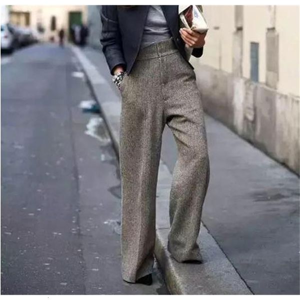 2021 autumn/winter women high waist wide leg pants straight femme chic thicken pant female trousers streetwear muyb, Black;white
2021 autumn/winter women high waist wide leg pants straight femme chic thicken pant female trousers streetwear muyb, Black;white