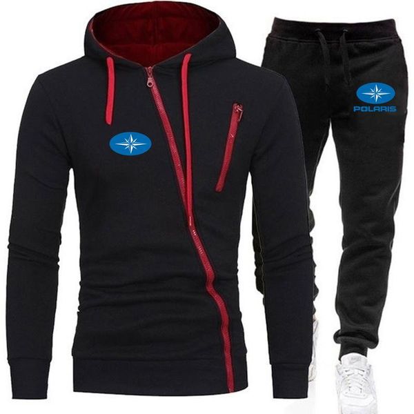 men's tracksuits polaris logo print custom made men oblique zipper hoodie jacket + pants pocket solid color leisure man sportswear sui, Gray
men's tracksuits polaris logo print custom made men oblique zipper hoodie jacket + pants pocket solid color leisure man sportswear sui, Gray