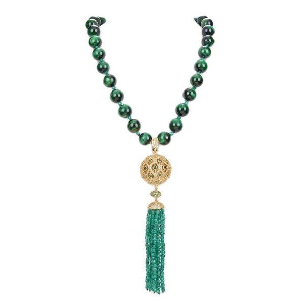 pendant necklaces jk 21"14mm green tiger eye round beads necklace aagtes cubic zirconia micro pave gold color plated, Silver
pendant necklaces jk 21"14mm green tiger eye round beads necklace aagtes cubic zirconia micro pave gold color plated, Silver