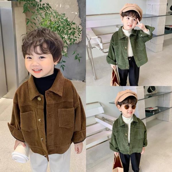 jackets autumn baby boys girls solid color corduroy coat korean japan style children clothing boy girl long sleeve jacket kids, Blue;gray
jackets autumn baby boys girls solid color corduroy coat korean japan style children clothing boy girl long sleeve jacket kids, Blue;gray