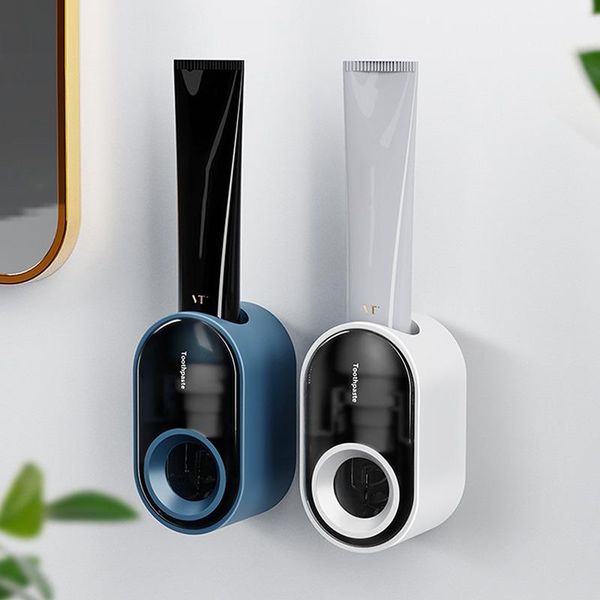 toothbrush holders automatic toothpaste dispenser wall mount dust-proof holder storage rack bathroom accessories set squeezer
toothbrush holders automatic toothpaste dispenser wall mount dust-proof holder storage rack bathroom accessories set squeezer