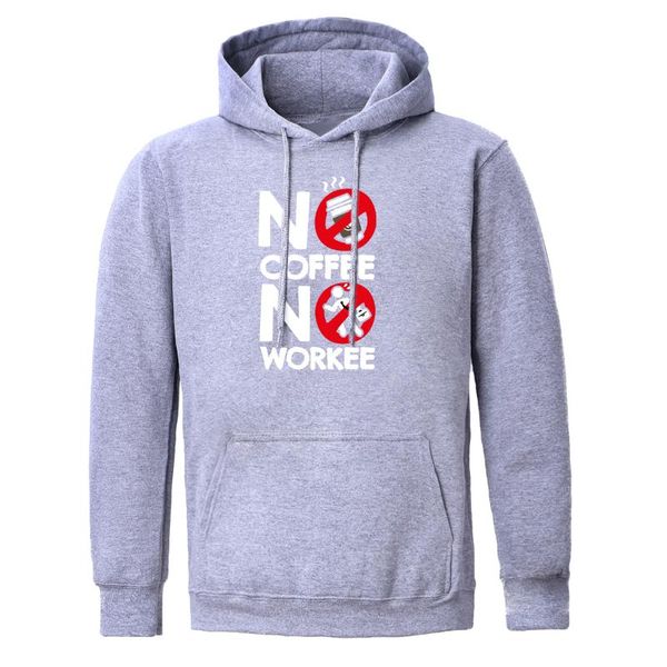 men's hoodies & sweatshirts comfortable casual streetwear no coffee, work printing mens hoodie warm fashion men oversized soft hoody, Black
men's hoodies & sweatshirts comfortable casual streetwear no coffee, work printing mens hoodie warm fashion men oversized soft hoody, Black