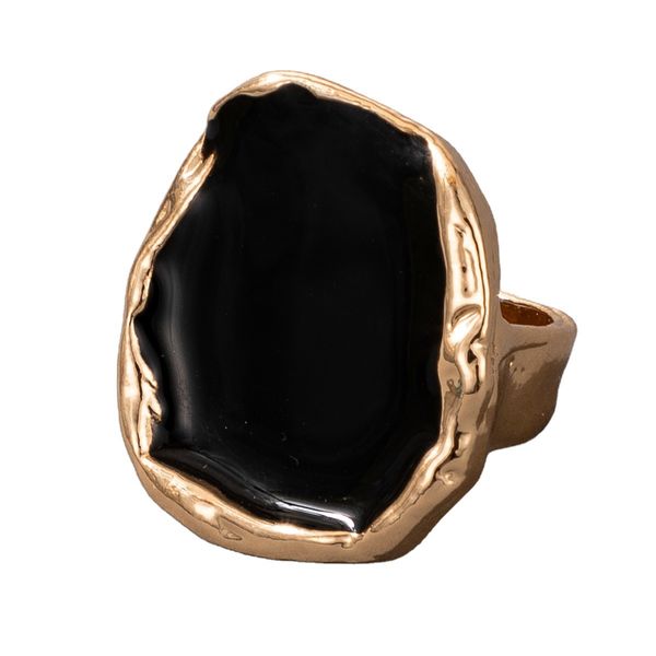 bohemian black stone gold ring for women men charms dripping oil big joint ring gothic jewelry accessories, Golden;silver
bohemian black stone gold ring for women men charms dripping oil big joint ring gothic jewelry accessories, Golden;silver