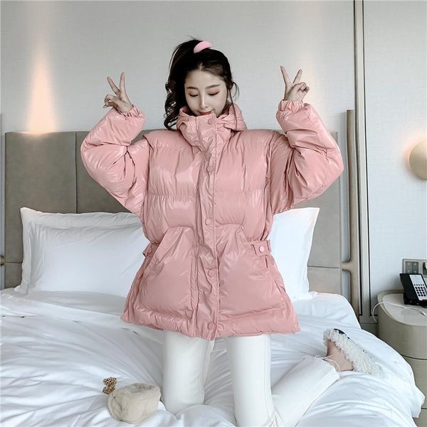 women's wool & blends 2021 winter korean women preppy style swan cotton loose wild hooded thick clothes solid color sweet female woolen, Black
women's wool & blends 2021 winter korean women preppy style swan cotton loose wild hooded thick clothes solid color sweet female woolen, Black