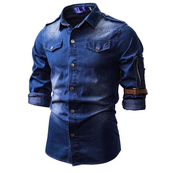 men's casual shirts 2021 men long sleeve denim shirt mens dress male jean street wearing s-2xl, White;black
men's casual shirts 2021 men long sleeve denim shirt mens dress male jean street wearing s-2xl, White;black