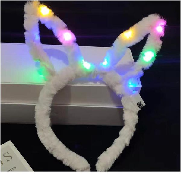 luminous plush rabbit ears led lights headband children cute bunny performance cosplay headband christmas hair acc jllbzu, Blue;red
luminous plush rabbit ears led lights headband children cute bunny performance cosplay headband christmas hair acc jllbzu, Blue;red