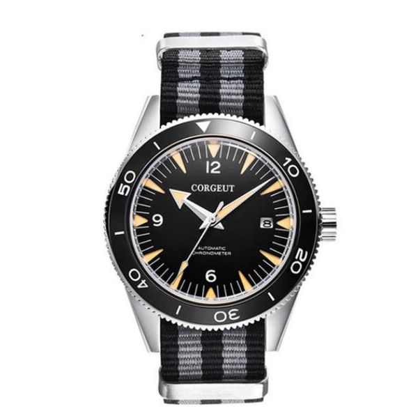 wristwatches 41mm black dial nylon band 24 jewels nh35 miyota automatic men watch sapphire glass date luminous rotating bezel, Slivery;brown
wristwatches 41mm black dial nylon band 24 jewels nh35 miyota automatic men watch sapphire glass date luminous rotating bezel, Slivery;brown