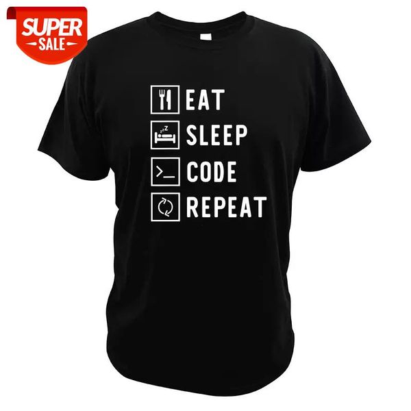 eat sleep code repeat funny developer t shirt japanese manga anime original design 100% cotton tee #or1x, White;black
eat sleep code repeat funny developer t shirt japanese manga anime original design 100% cotton tee #or1x, White;black