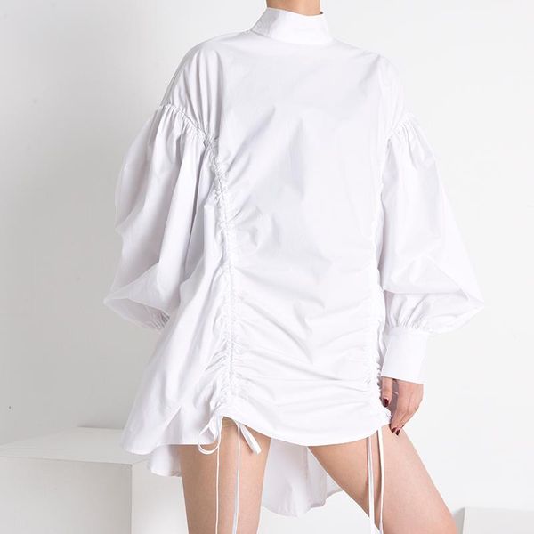 casual dresses sondr 2021 autumn niche design cutting irregular pleated dress lantern-sleeved shirt doll famale, Black;gray
casual dresses sondr 2021 autumn niche design cutting irregular pleated dress lantern-sleeved shirt doll famale, Black;gray