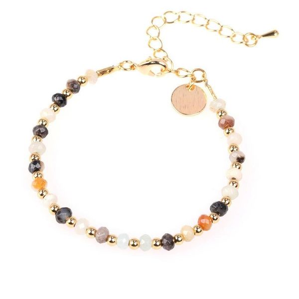 beaded, strands fashion european face cut natural stone beaded bracelet women simple delicate gold color strand for jewelry px-84, Black
beaded, strands fashion european face cut natural stone beaded bracelet women simple delicate gold color strand for jewelry px-84, Black