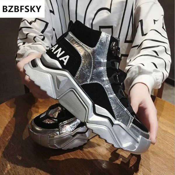 boots winter fashion women platform chunky female black silver sport trainers lace up ankle casual shoes woman36-42
boots winter fashion women platform chunky female black silver sport trainers lace up ankle casual shoes woman36-42