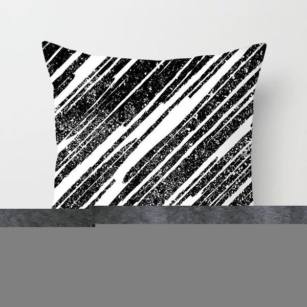 cushion/decorative pillow geometric cushion cover black and white striped dotted grid triangular art polyester throw case
cushion/decorative pillow geometric cushion cover black and white striped dotted grid triangular art polyester throw case