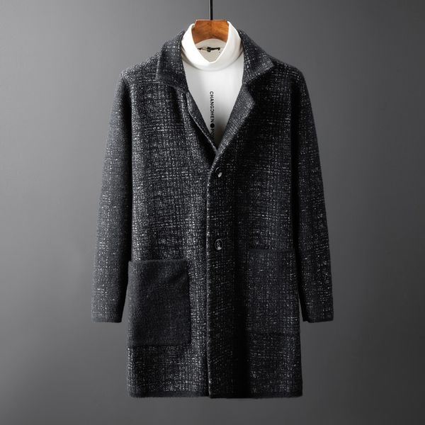 sweater knit men's trend clothing personality fashion coat cardigan 2021 spring and autumn season, White;black
sweater knit men's trend clothing personality fashion coat cardigan 2021 spring and autumn season, White;black