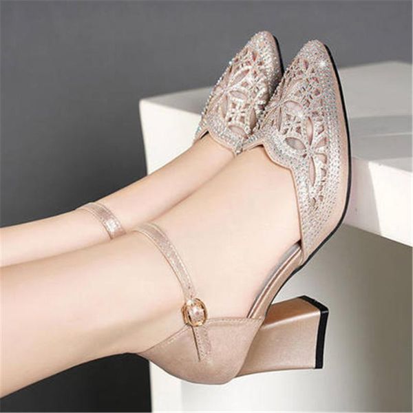 sandals female 2021 spring summer women's pumps one work buckle strap thick heel shoes diamond hollow single eu 35-40, Black
sandals female 2021 spring summer women's pumps one work buckle strap thick heel shoes diamond hollow single eu 35-40, Black