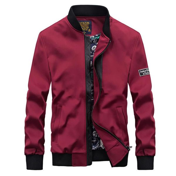 men's jackets afs 2021 autumn jacket men cultivating high-quality young fashion personality stitching baseball uniform, Black;brown
men's jackets afs 2021 autumn jacket men cultivating high-quality young fashion personality stitching baseball uniform, Black;brown