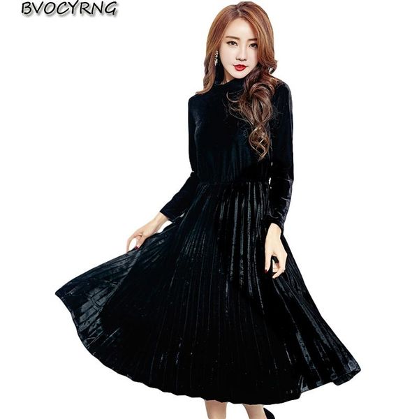 casual dresses plus size 4xl women gold velvet dress fashion autumn winter turtlene long vintage piece vestidos a0241, Black;gray
casual dresses plus size 4xl women gold velvet dress fashion autumn winter turtlene long vintage piece vestidos a0241, Black;gray