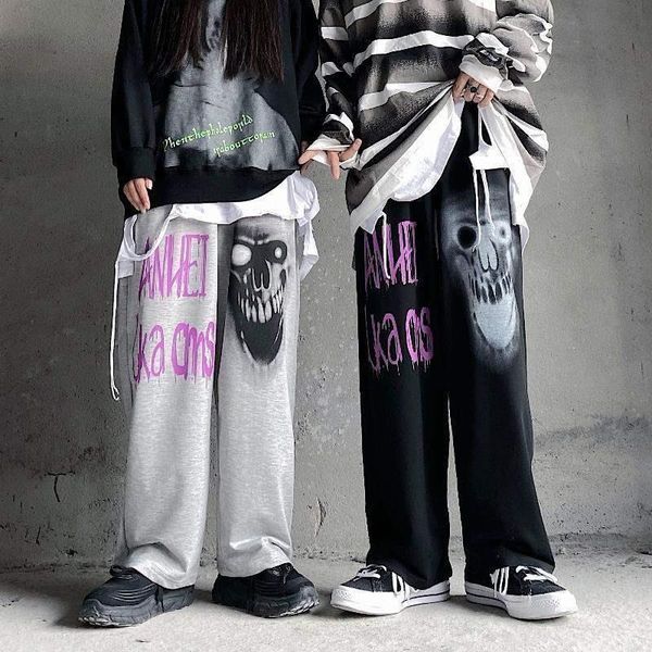 women's pants & capris y2krobe punk skull print y2k mall goth cyber grunge letter harajuku high waist trousers oversize 90s aesthetic t, Black;white
women's pants & capris y2krobe punk skull print y2k mall goth cyber grunge letter harajuku high waist trousers oversize 90s aesthetic t, Black;white