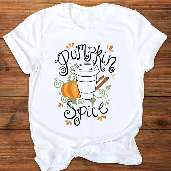 women graphic spice coffee pumpkin thanksgiving autumn halloween print clothes t shirt womens lady tees female t-shirt, White
women graphic spice coffee pumpkin thanksgiving autumn halloween print clothes t shirt womens lady tees female t-shirt, White