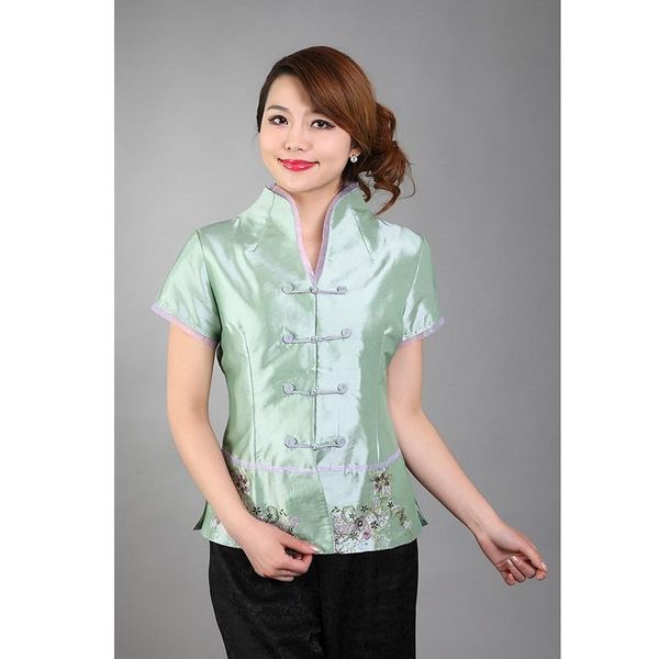 ethnic clothing v-neck women silk satin shirt vintage short sleeves qipao embroidery floral mujeres camisa blouse oversize 3xl 4xl, Red
ethnic clothing v-neck women silk satin shirt vintage short sleeves qipao embroidery floral mujeres camisa blouse oversize 3xl 4xl, Red