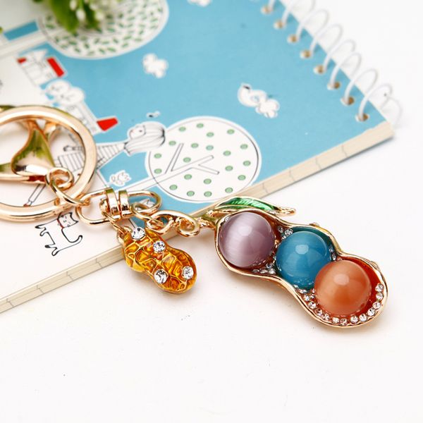 rhinestone opal peanut car keychain female bag pendant key chain ring korean creative custom gift wholesale, Slivery;golden
rhinestone opal peanut car keychain female bag pendant key chain ring korean creative custom gift wholesale, Slivery;golden