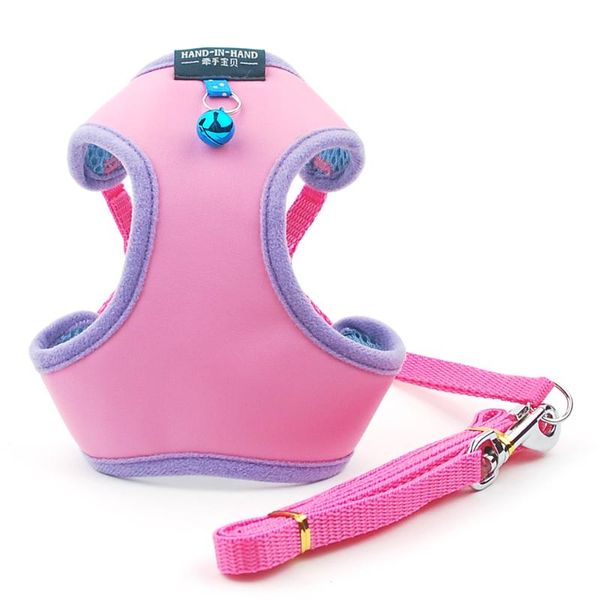 dog collars & leashes pet adjustable harness and bell walking leash small teddy chest strap traction rope universal for dogs cats
dog collars & leashes pet adjustable harness and bell walking leash small teddy chest strap traction rope universal for dogs cats