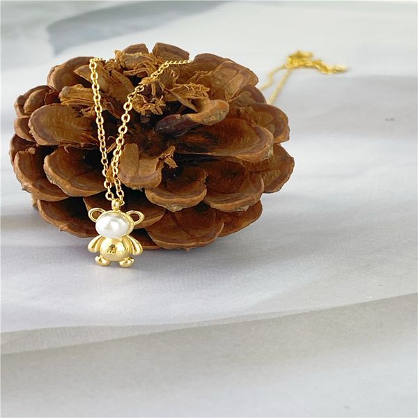 luxury korean lovely pearl bear necklace temperament light luxury jewelry necklace female clavicle chain ins net red minority, Silver
luxury korean lovely pearl bear necklace temperament light luxury jewelry necklace female clavicle chain ins net red minority, Silver