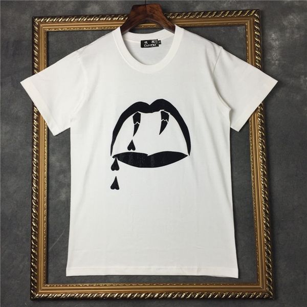 2021 new barrett men's short-sleeved t-shirt drooling mouth pattern print women t shirts|streetwear 2191001560 tnq7, White;black
2021 new barrett men's short-sleeved t-shirt drooling mouth pattern print women t shirts|streetwear 2191001560 tnq7, White;black