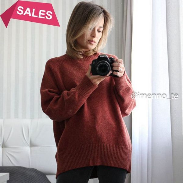 new sweater 2021 women turtleneck solid pullover sweaters korean style casual loose long sleeve knitted jumper woqt, White;black
new sweater 2021 women turtleneck solid pullover sweaters korean style casual loose long sleeve knitted jumper woqt, White;black