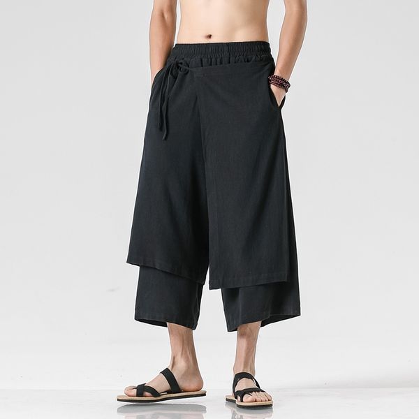 cotton linen wide-leg pants men chinese style casual trousers large 5xl spring kimono pants sweatpants men pants 10966, Red
cotton linen wide-leg pants men chinese style casual trousers large 5xl spring kimono pants sweatpants men pants 10966, Red