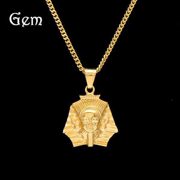 hip hop gold plated stainless steel pendant ancient egyptian sphinx pendant 3d sculpture trend piece, Silver
hip hop gold plated stainless steel pendant ancient egyptian sphinx pendant 3d sculpture trend piece, Silver