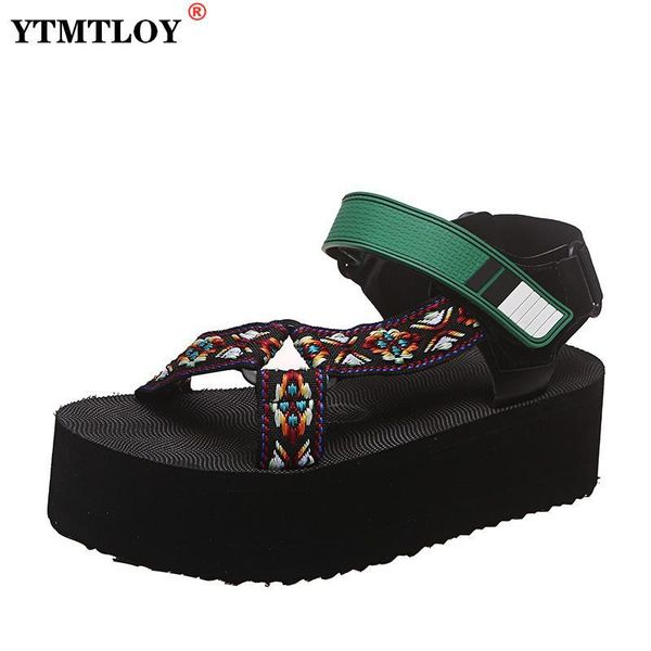 dress shoes 2021 brand women's platform gladiator sandals ladies mixed colors wedges summer women zapatos de mujer plataforma, Black
dress shoes 2021 brand women's platform gladiator sandals ladies mixed colors wedges summer women zapatos de mujer plataforma, Black