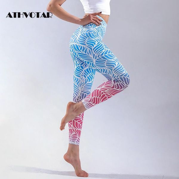 women's leggings athvotar women high waist workout gradient print design gymwear skinny fitness pants sport running female legging, Black
women's leggings athvotar women high waist workout gradient print design gymwear skinny fitness pants sport running female legging, Black