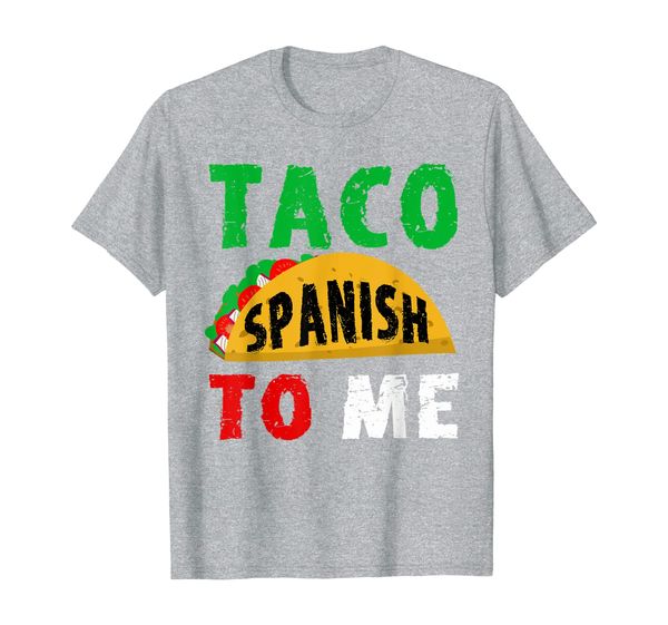spanish teacher classroom taco spanish to me spanish class t-shirt, White;black
spanish teacher classroom taco spanish to me spanish class t-shirt, White;black
