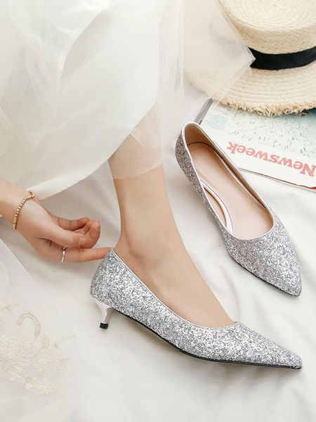dress shoes novel2021 women crystal pregnant women's bridesmaid bridal wedding low heel 3cm single, Black
dress shoes novel2021 women crystal pregnant women's bridesmaid bridal wedding low heel 3cm single, Black