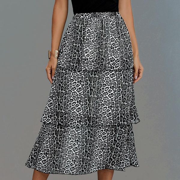 skirts fashion women summer leopard print ruffle skirt vintage in long women's casual high waist streetwear, Black
skirts fashion women summer leopard print ruffle skirt vintage in long women's casual high waist streetwear, Black
