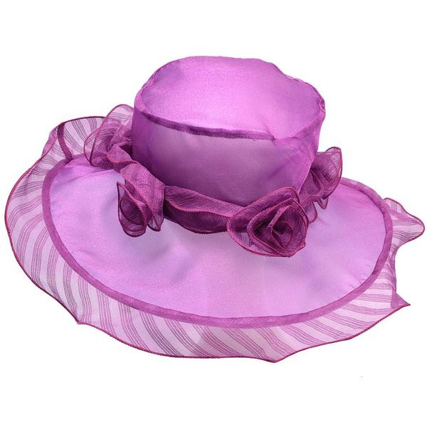 2021 new women sun foldable kentucky derby wide brim organza ladies fedoras hat elegant female floral beach hats 94hc, Blue;gray
2021 new women sun foldable kentucky derby wide brim organza ladies fedoras hat elegant female floral beach hats 94hc, Blue;gray