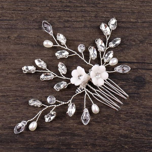 hair clips & barrettes crystal flower comb wedding bridal accessories, Golden;silver
hair clips & barrettes crystal flower comb wedding bridal accessories, Golden;silver