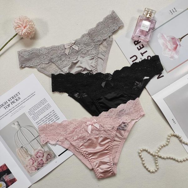 women's panties french romantic lace briefs, mid-waist hip-pants, european and american v-waist solid color ladies plus size, Black;pink
women's panties french romantic lace briefs, mid-waist hip-pants, european and american v-waist solid color ladies plus size, Black;pink
