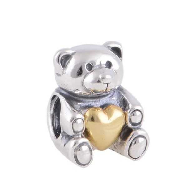 factory wholesale 100% 925 sterling silver bear my heart with gold heart bead fits european jewelry charm bracelets, Black
factory wholesale 100% 925 sterling silver bear my heart with gold heart bead fits european jewelry charm bracelets, Black