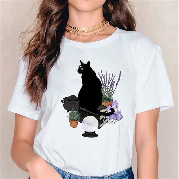 cat cartoon summer autumn women t shirt fashion clothing graphic ladies print lady female tee, White
cat cartoon summer autumn women t shirt fashion clothing graphic ladies print lady female tee, White