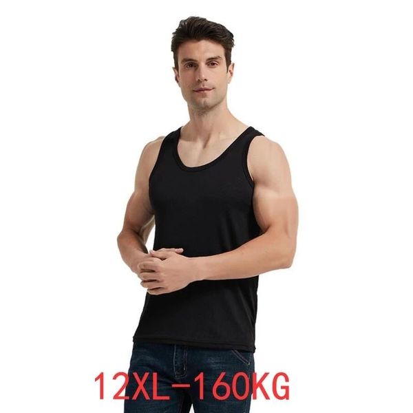 men' tank large size vest stretch sports plus xl 7xl 5xl 12xl summer sleeveless round neck loose blue black, White;black
men' tank large size vest stretch sports plus xl 7xl 5xl 12xl summer sleeveless round neck loose blue black, White;black