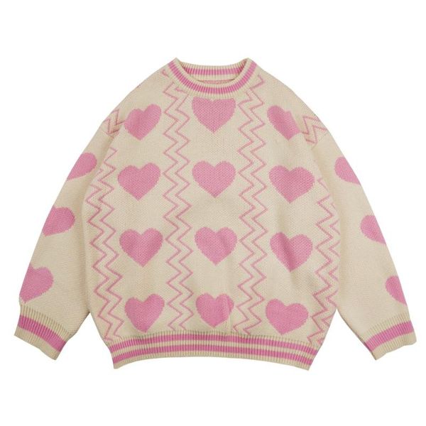 women's sweaters couple sweet heart knitted winter clothes pink long sleeve fall for women 2021 cute streetwear, White;black
women's sweaters couple sweet heart knitted winter clothes pink long sleeve fall for women 2021 cute streetwear, White;black