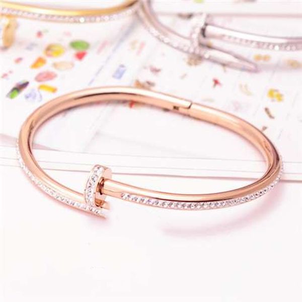 nail bracelets with single row drill european and american fashion women's bracelet 16cm four colors l_ca07, Golden;silver
nail bracelets with single row drill european and american fashion women's bracelet 16cm four colors l_ca07, Golden;silver