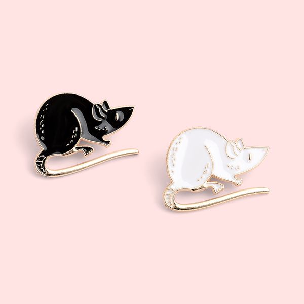 creative black white small mouse brooches for children gold plated cartoon enamel lapel pins paint alloy badges denim shirt bag accessoriess, Gray
creative black white small mouse brooches for children gold plated cartoon enamel lapel pins paint alloy badges denim shirt bag accessoriess, Gray