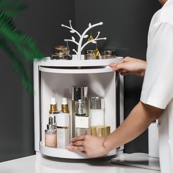storage boxes & bins rotatable bathroom makeup organizer corner plastic wall mounted rack box large capacity cosmetic
storage boxes & bins rotatable bathroom makeup organizer corner plastic wall mounted rack box large capacity cosmetic